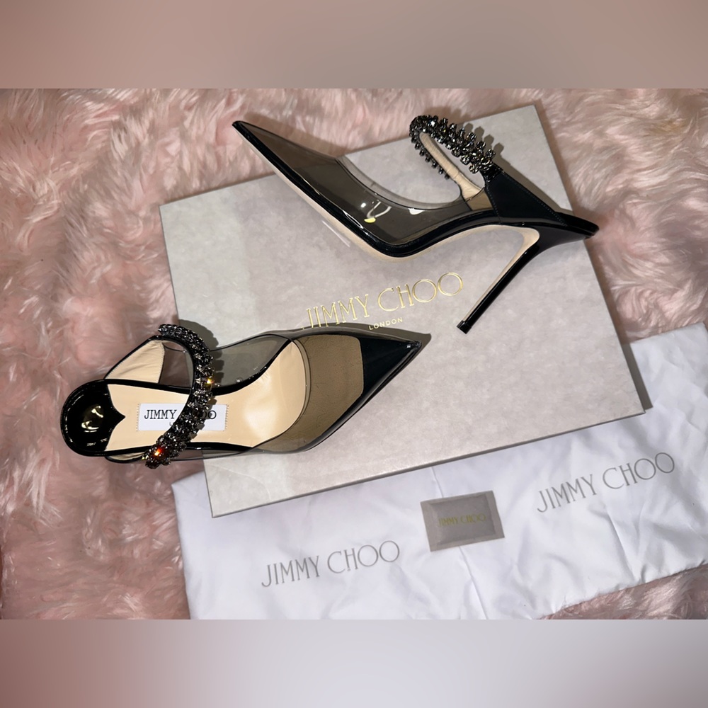 NEW JIMMY CHOO BING 100 size 38 1/2